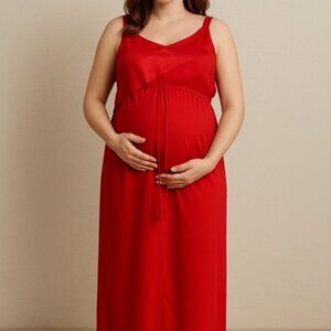 NWT Kenar Maternity maxi dress sz large